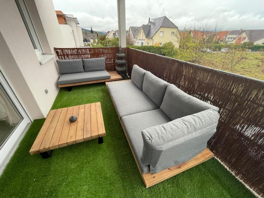 Appartement - Note Boisee - Terrasse & Parking Селеста Экстерьер фото